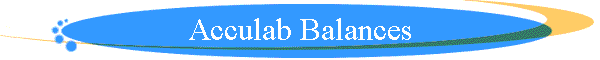 Acculab Balances